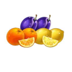 Royal Joker mid-tier fruit symbols with a payout of 4