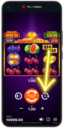 Royal Joker autoplay control for Aussie mobile sessions